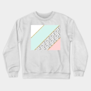 Ice cream geo split Crewneck Sweatshirt